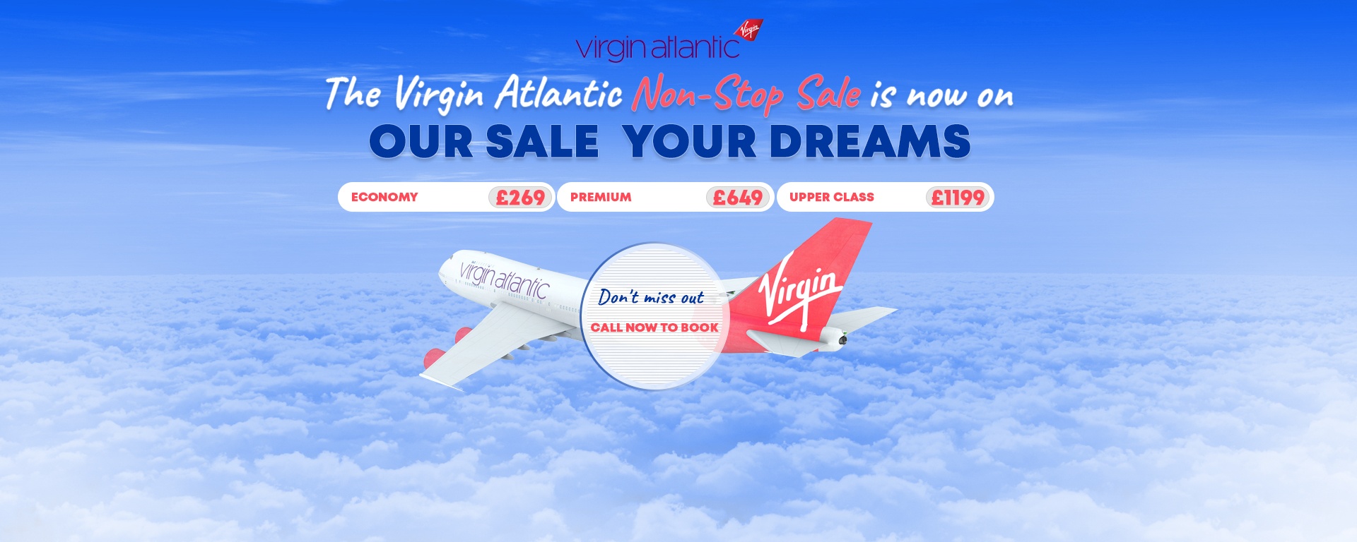 Virgin Atlantic Non Stop Sale
